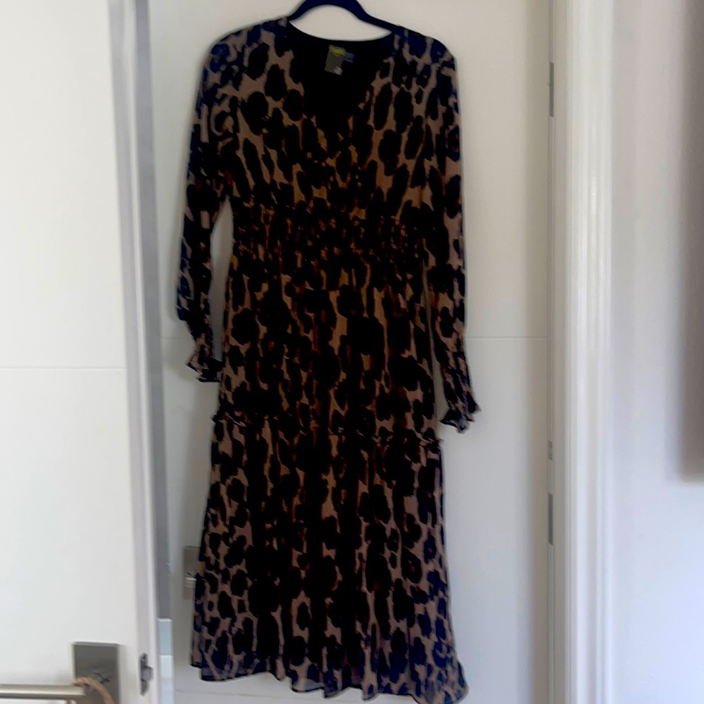 Leopard print dress